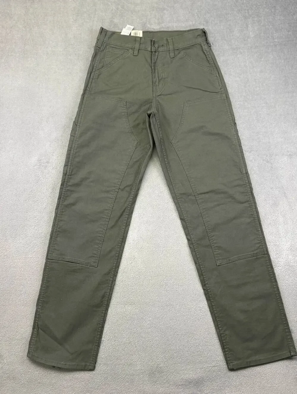 NEW Levi's Workwear 565 Double Knee Carpenter Green Jeans